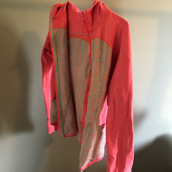 pink ivivva zip up with pockets - Picture 2 of 4